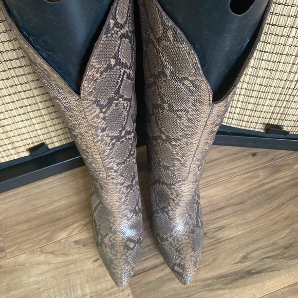 Splendid Snake Printed Palmer ll tall western leather boots - Picture 4 of 4